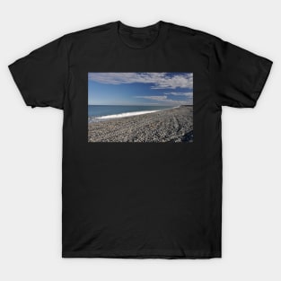 Plage de galets de Oamaru Nouvelle-Zélande T-Shirt